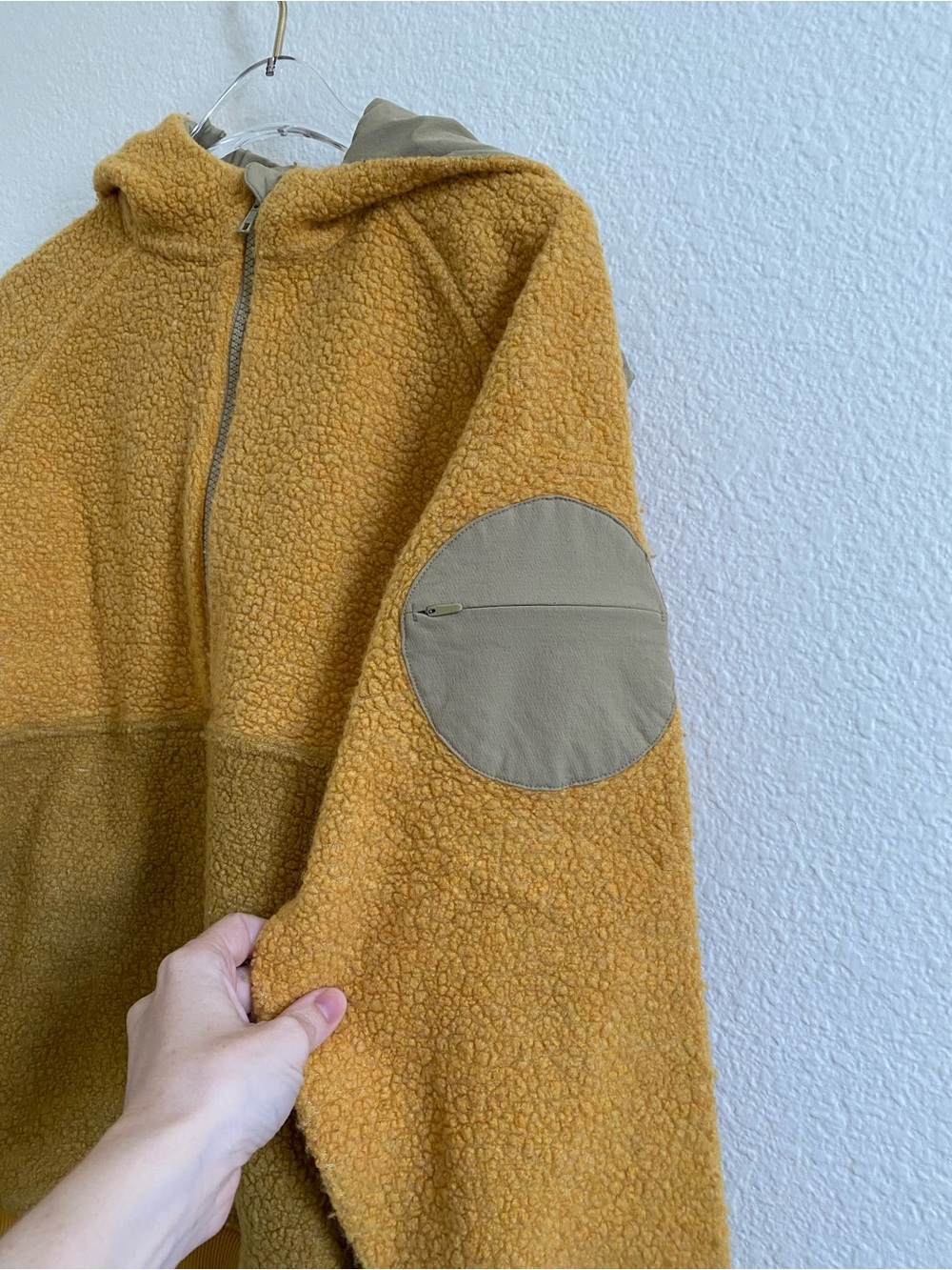 Outdoor Voices Megafleece Wool Half-Zip Hoodie - Picture 2 of 5
